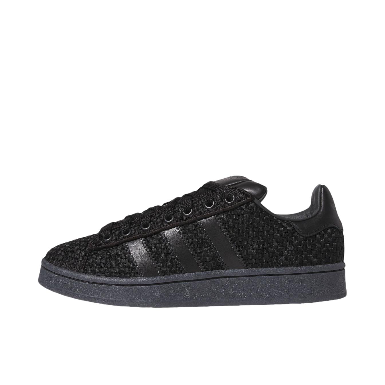 推荐商品：adidas Originals Campus 00s 板鞋 面包鞋 复古缓震透气轻便薄底贴合耐穿圆头包裹性平跟支撑 黑色/碳黑色