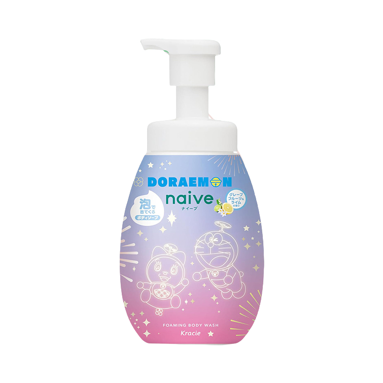 推荐商品：naive 哆啦A梦泡沫沐浴露去污儿童适用