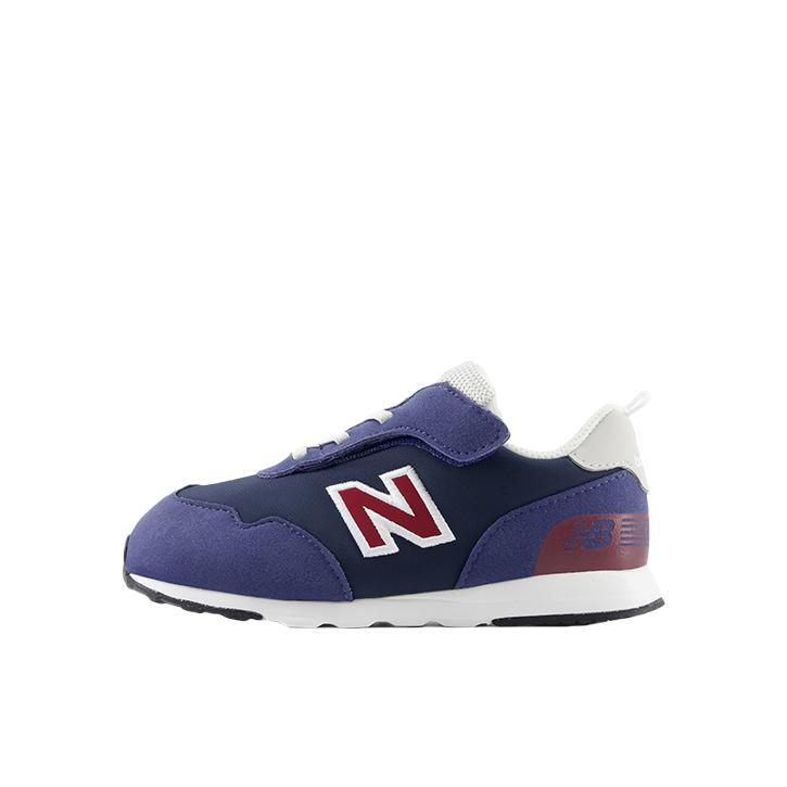 推荐商品：New Balance 515 透气 舒适 百搭 魔术贴 防滑耐磨 防踢 网面 运动童鞋 小童/深蓝色/藏青色/红色