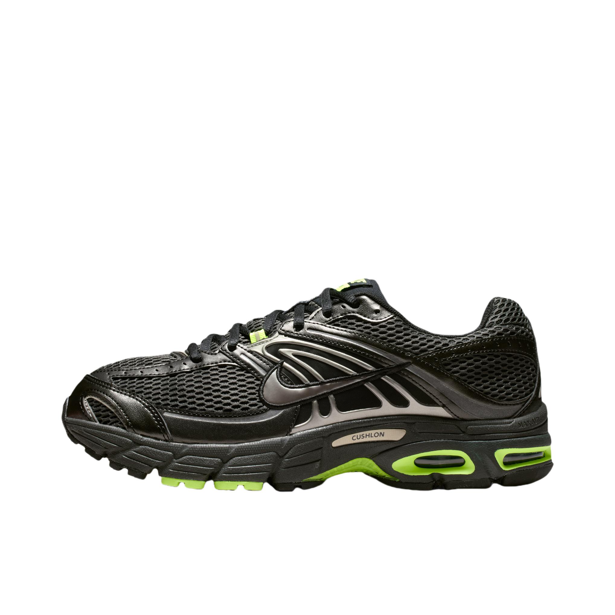 推荐商品：Nike Air Max Moto 2K 跑鞋 百搭耐磨舒适支撑贴合拼接耐穿圆头美观 黑色/金属青灰/荧光黄/暗烟灰