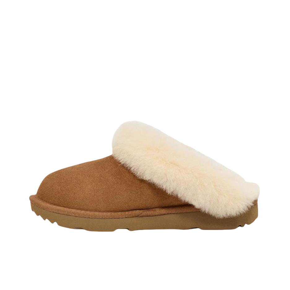 推荐商品：UGG Leisure 冬季拖鞋儿童 休闲家居低帮 大童/棕色