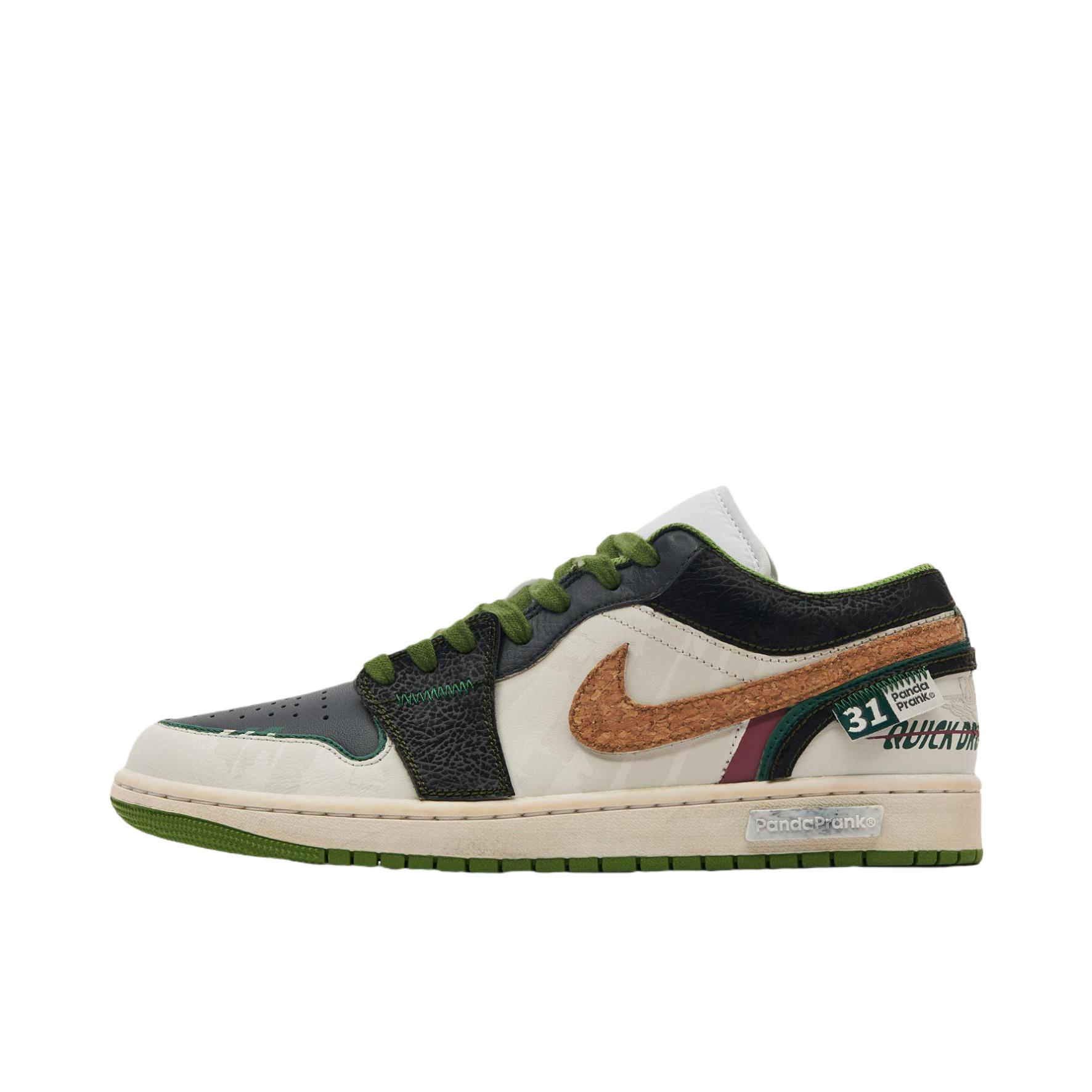 推荐商品：【定制球鞋】Air Jordan 1 减震 耐磨 透气 平跟 复古 潮流 简约 包裹性 防滑 轻便 支撑 增高 板鞋 暮青山