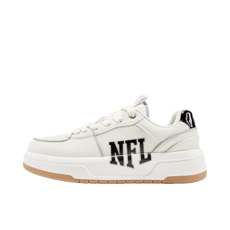 推荐商品：NFL College 1 '25 板鞋 简约街头复古 白色/棕色