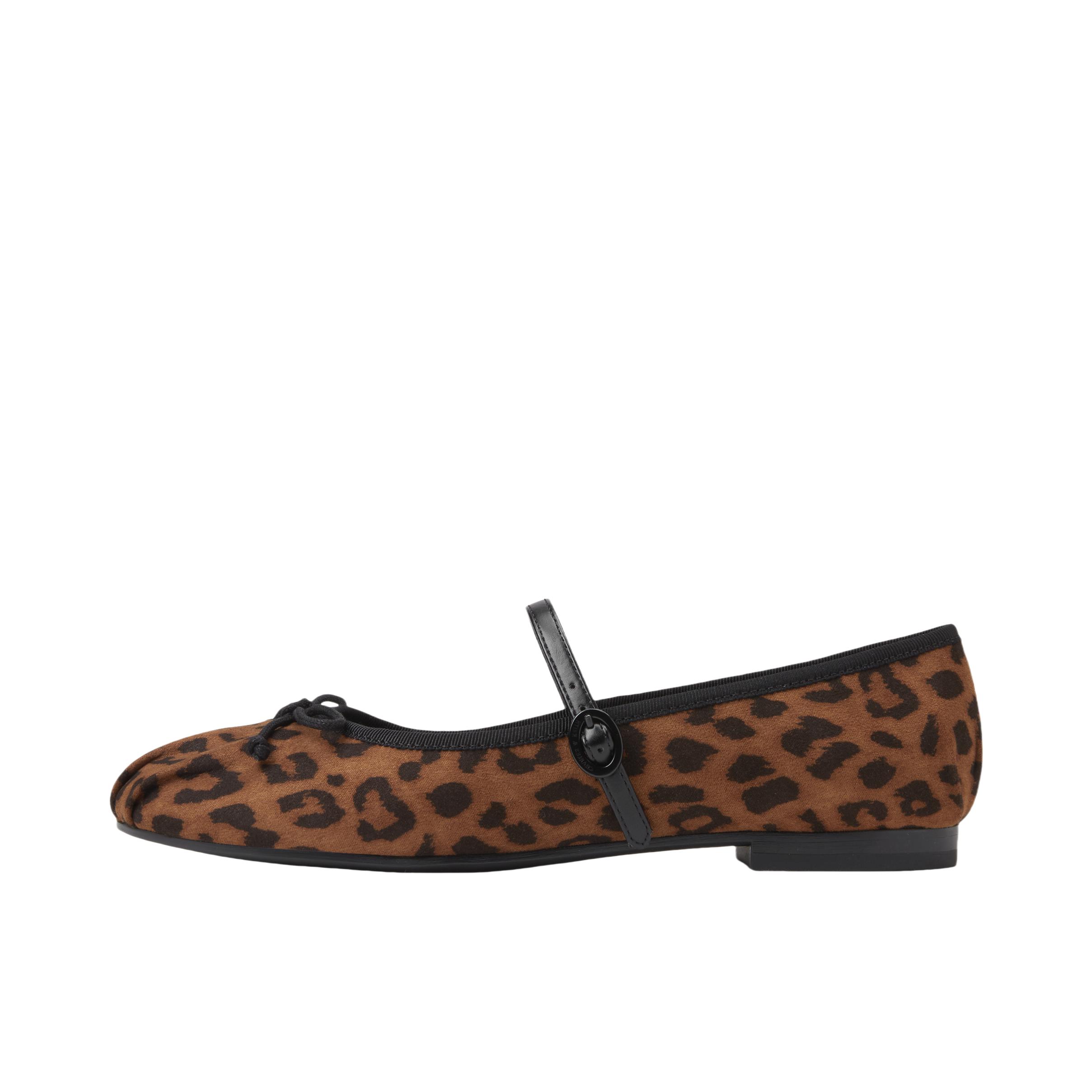 推荐商品：CHARLES&KEITH 轻便舒适 蝴蝶结 平底 单鞋 CK1-71720057 棕色