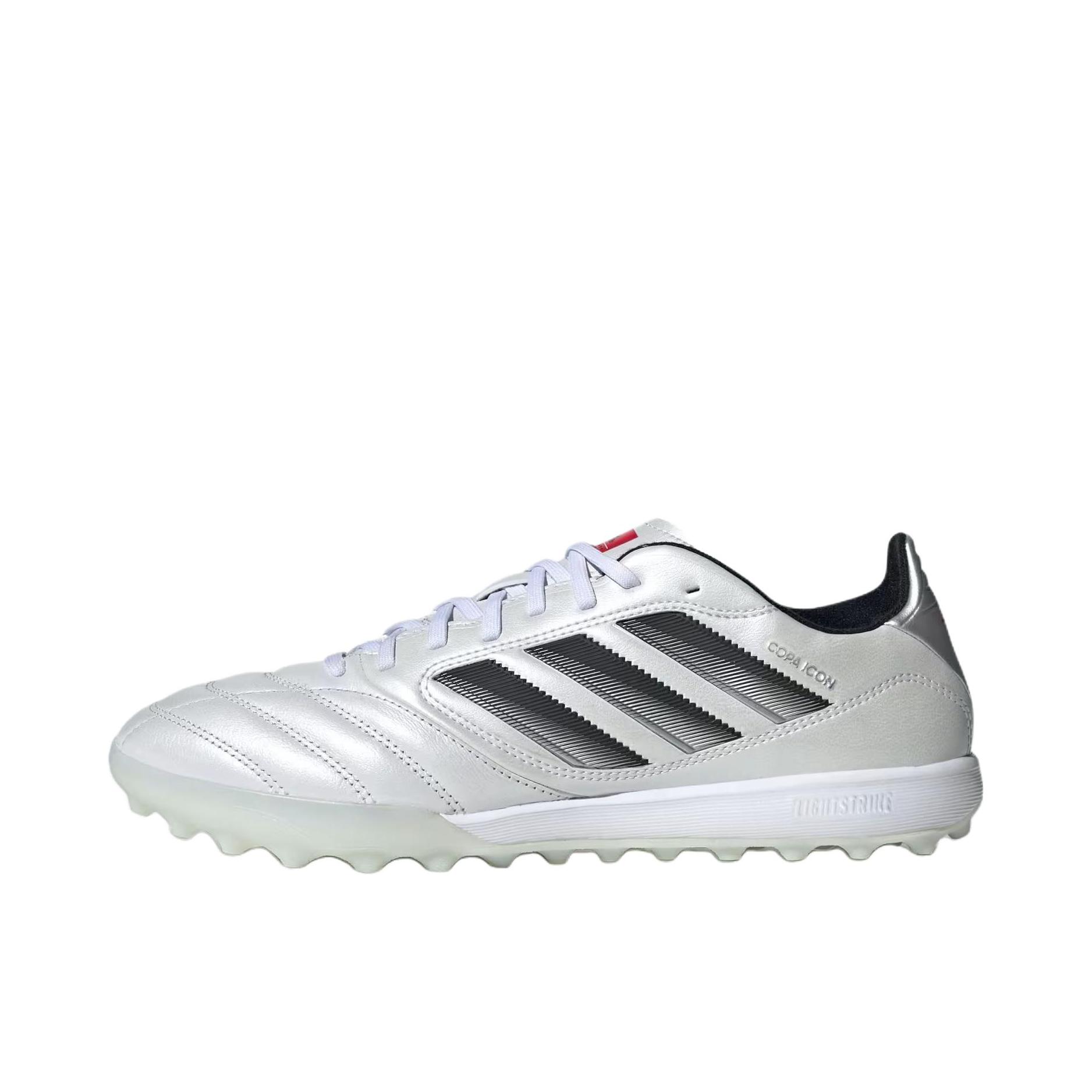 推荐商品：adidas Copa Icon 2 PRO TF 次顶级 胶质碎钉 室外 人草 防滑 耐磨 厚底 硬地 足球鞋 白色 