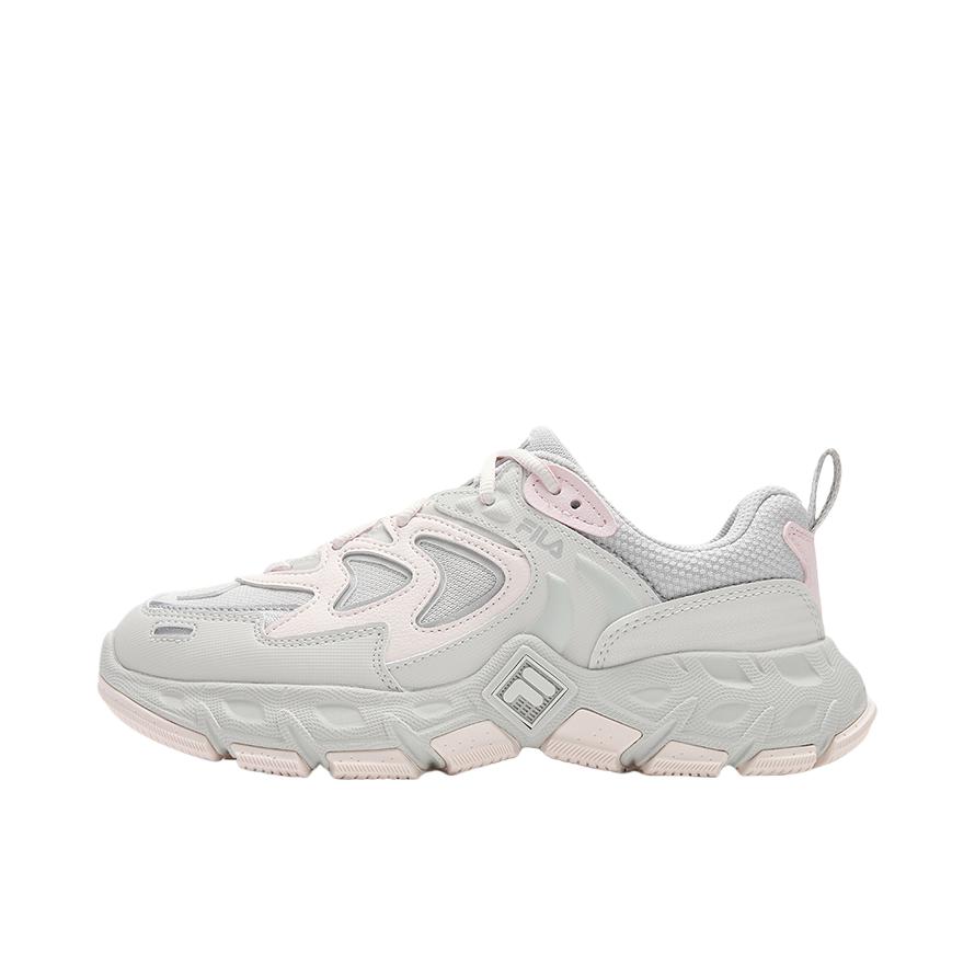 推荐商品：FILA/斐乐 掠夺者3 运动休闲鞋 复古厚底轻质时尚 女款/白玛瑙灰/天使翼粉