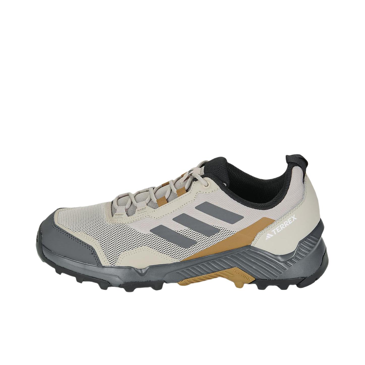 推荐商品：adidas Terrex Eastrail 2.0 轻便 防滑 低帮 户外 户外鞋 米色/灰色
