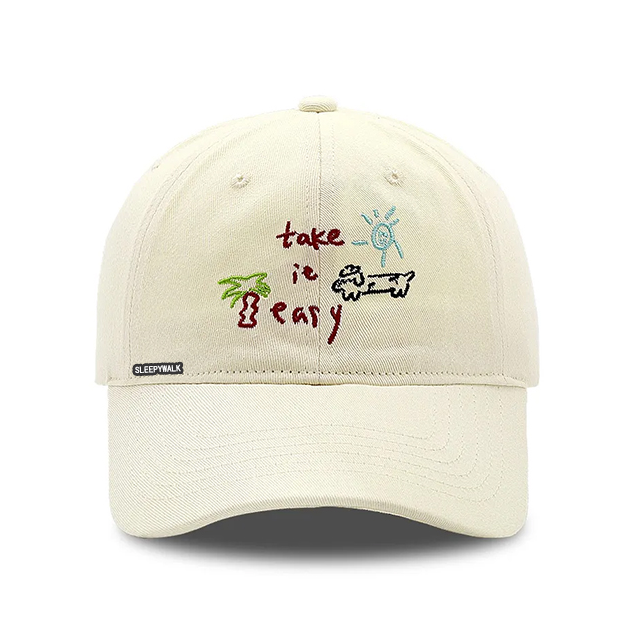 推荐商品：SleepyWalk 涂鸦可爱休闲鸭舌帽 YSM-2521