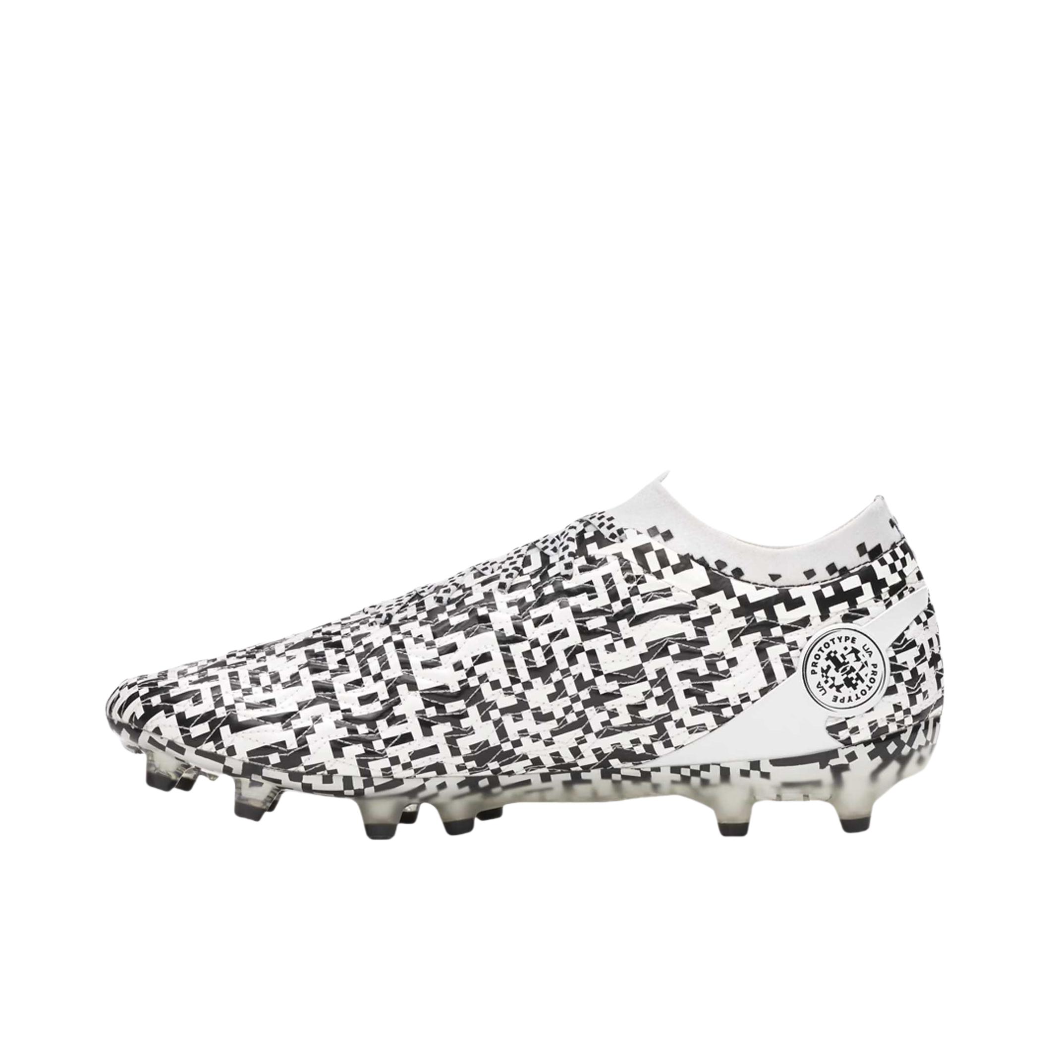 推荐商品：Under Armour/安德玛 Magnetico Elite 5 FG 足球鞋 胶质长钉天然硬草地柔软耐磨 黑色 
