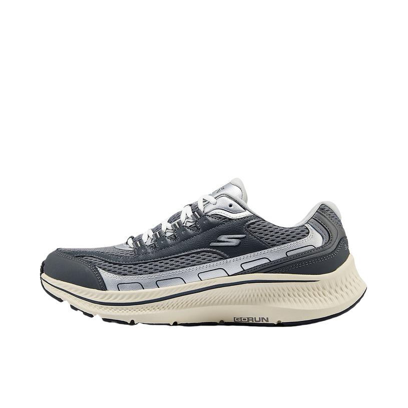 推荐商品：Skechers/斯凯奇 Go Run Consistent 2.0 缓震回弹 舒适耐磨 轻便透气 百搭 跑鞋 深灰色/白色
