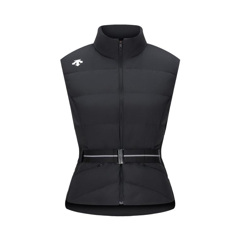 推荐商品:DESCENTE/迪桑特 PRO系列羽绒拉链立领马甲 女装 G543WPDVO1 黑