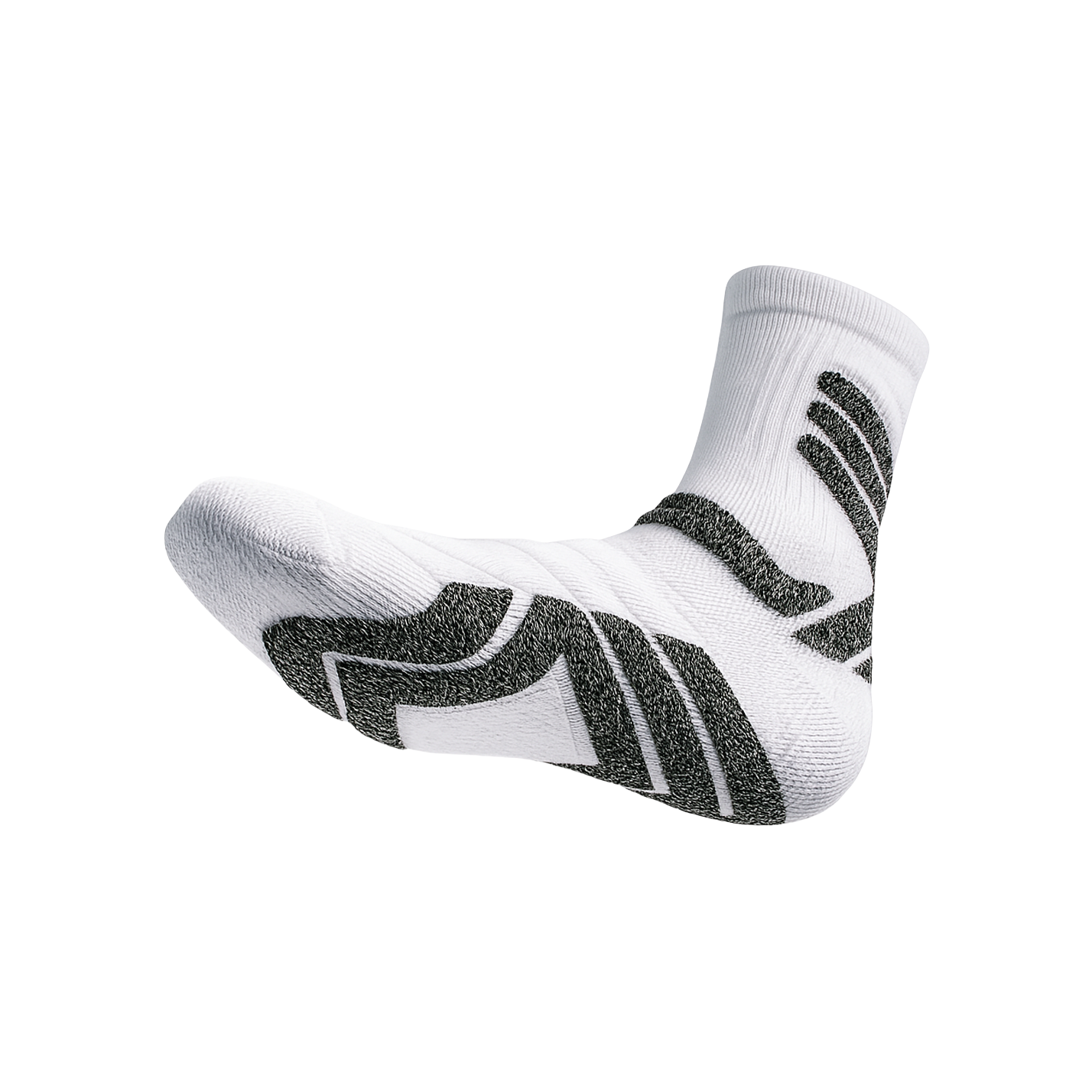 推荐商品：轻迎 防滑减震加厚运动中筒袜