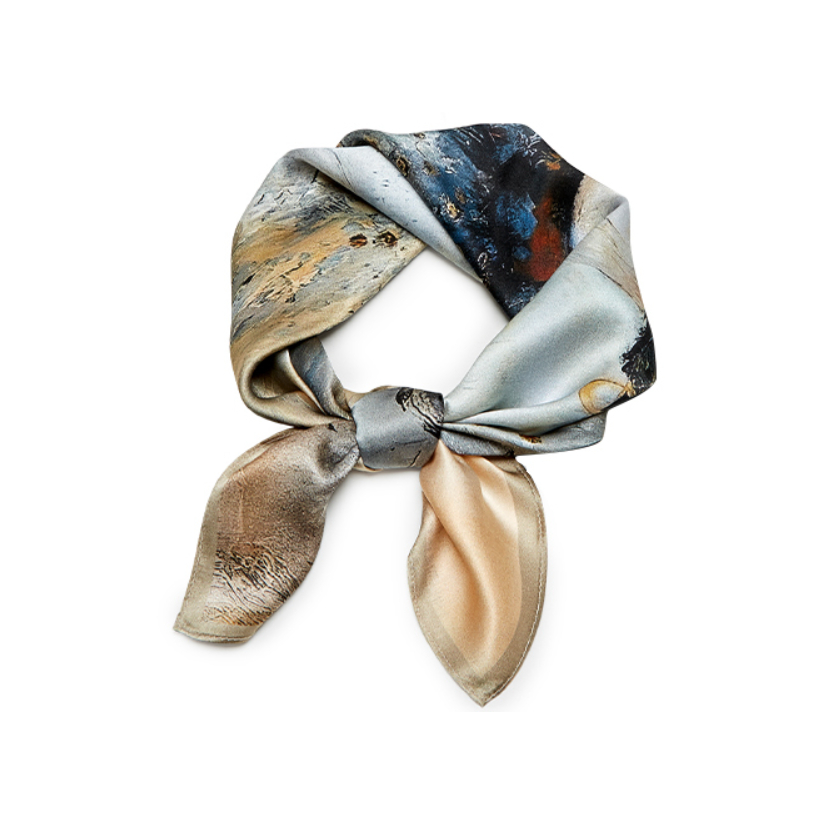 推荐商品：纳兰杜 复古风高级感精致轻奢丝巾 629390103