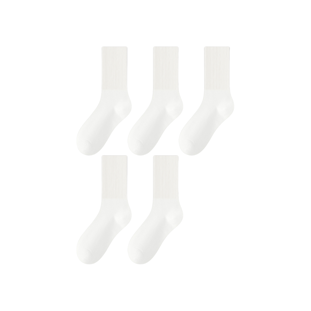 推荐商品：KJ 吸汗透气防滑高弹舒适亲肤中筒袜 25794