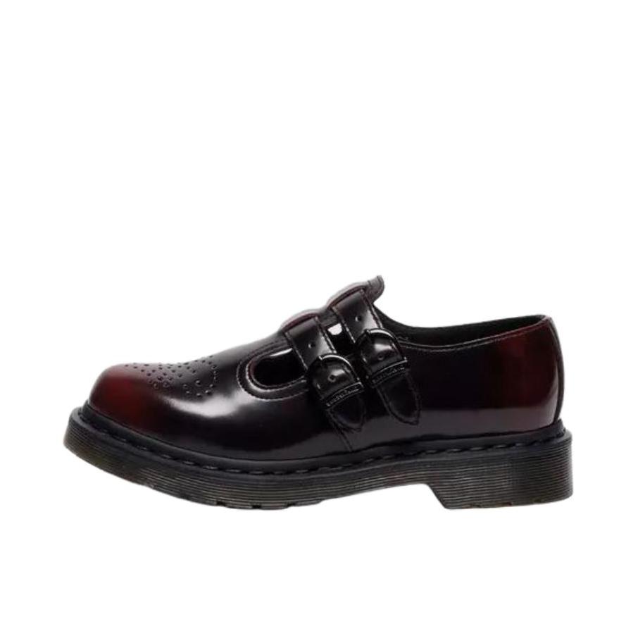 推荐商品：Dr.Martens 8065 一脚蹬 乐福鞋 玛丽珍鞋 皮鞋 棕色/黑色 