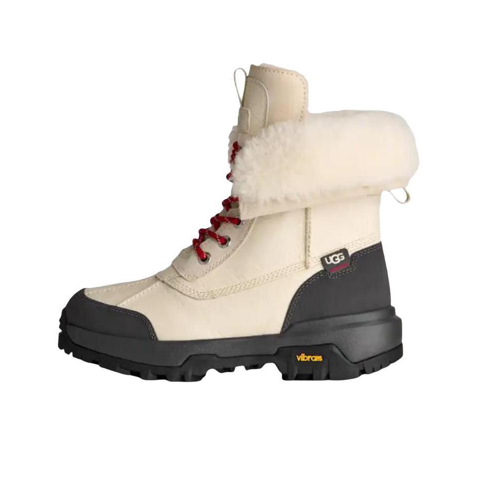 推荐商品：UGG Adirondack Boot XXV 雪地靴 保暖百搭舒适防寒可翻折圆头 白色
