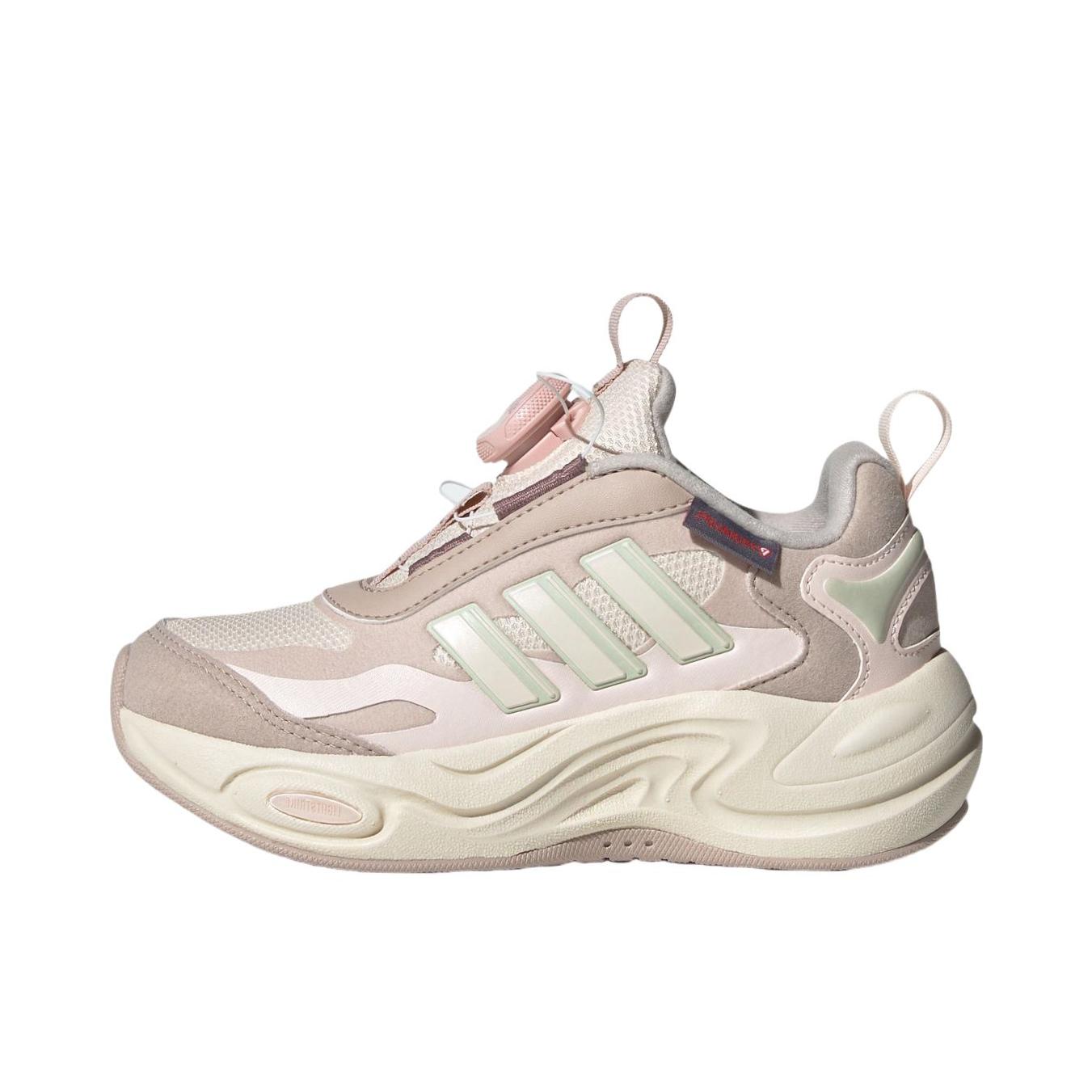 推荐商品：adidas CLIMAWARM 跑鞋 缓震回弹舒适保暖防滑耐磨时尚贴合 大童/淡芝麻紫粉/奇妙白/奇迹灰褐棕