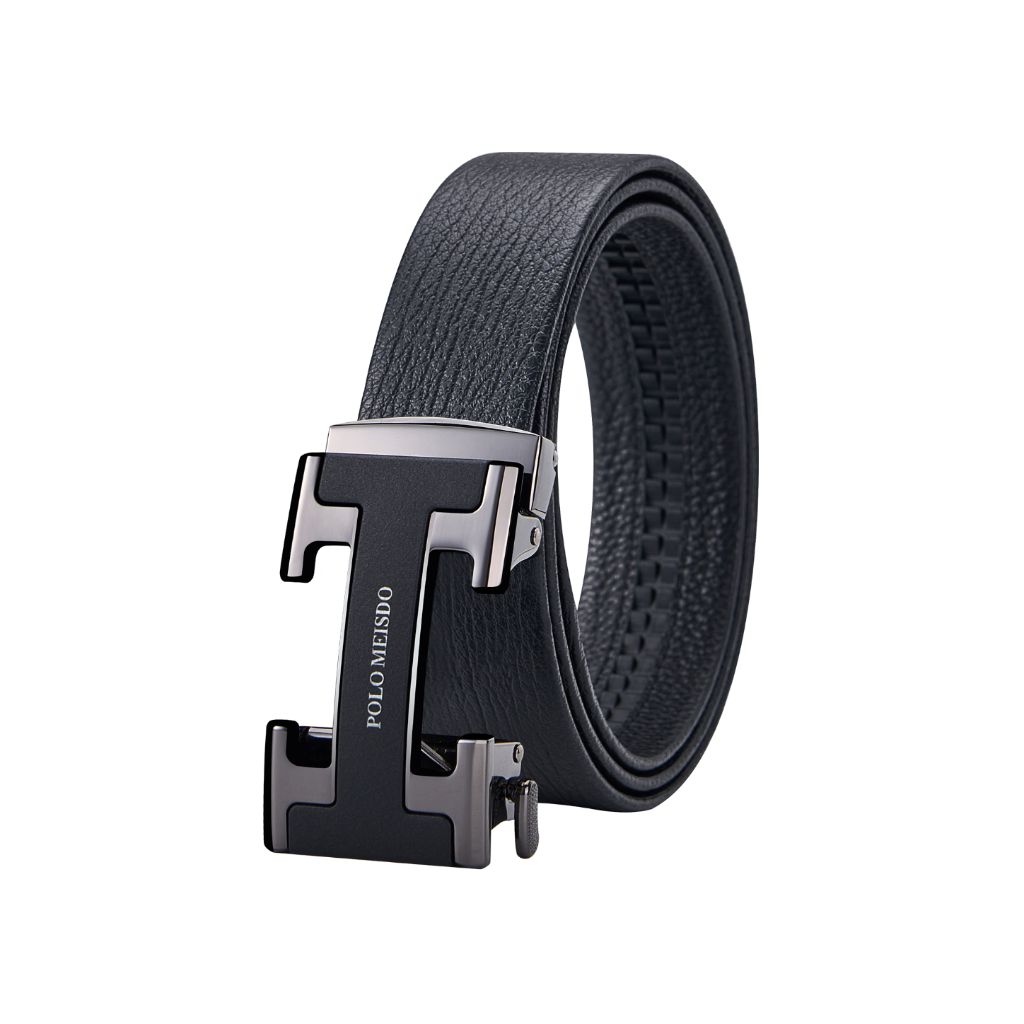 推荐商品：POLOMEISDO 休闲自动扣潮流皮带 600869