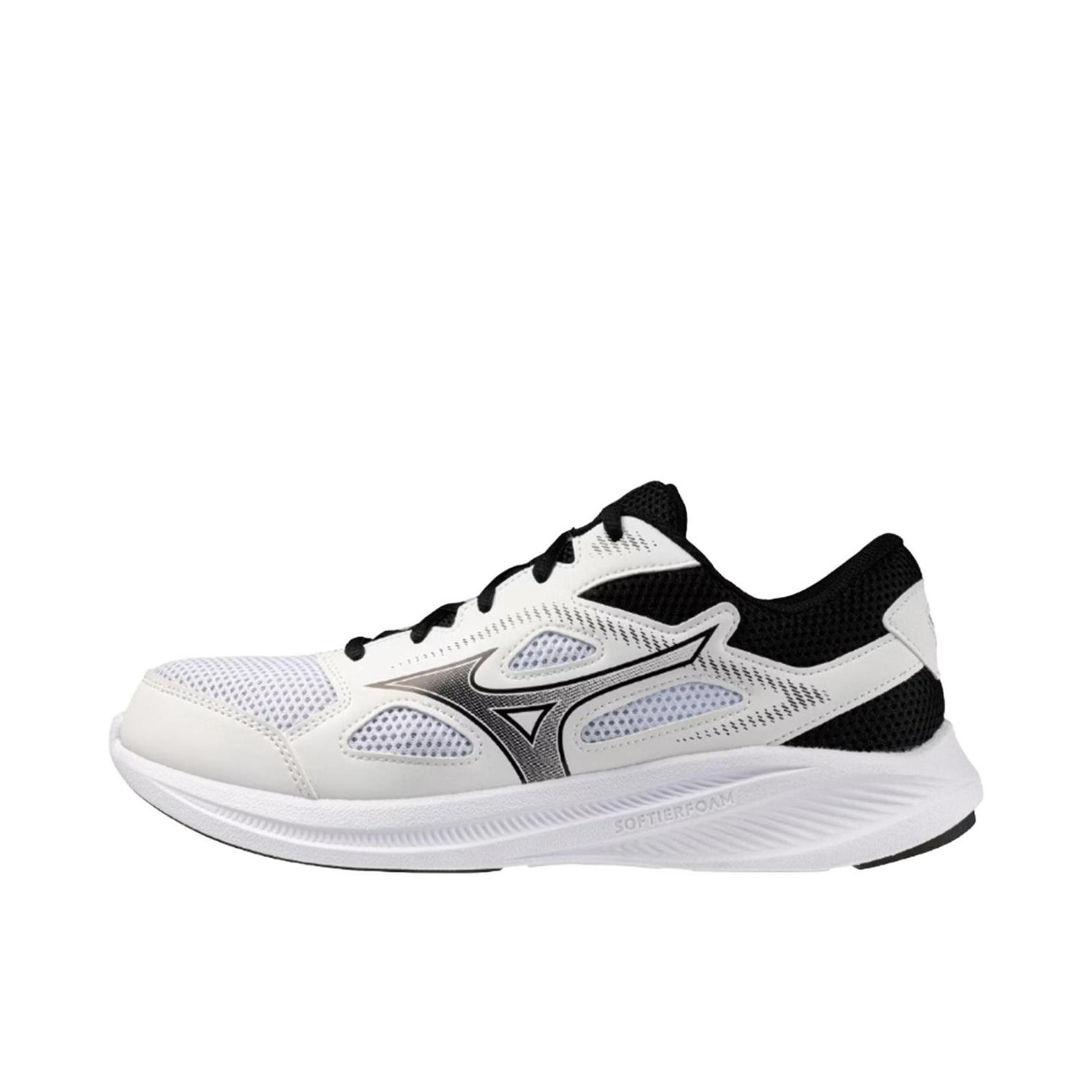 推荐商品：Mizuno/美津浓 MAXIMIZER 26 百搭简约 防滑耐磨 舒适轻便 跑鞋 白色/黑色