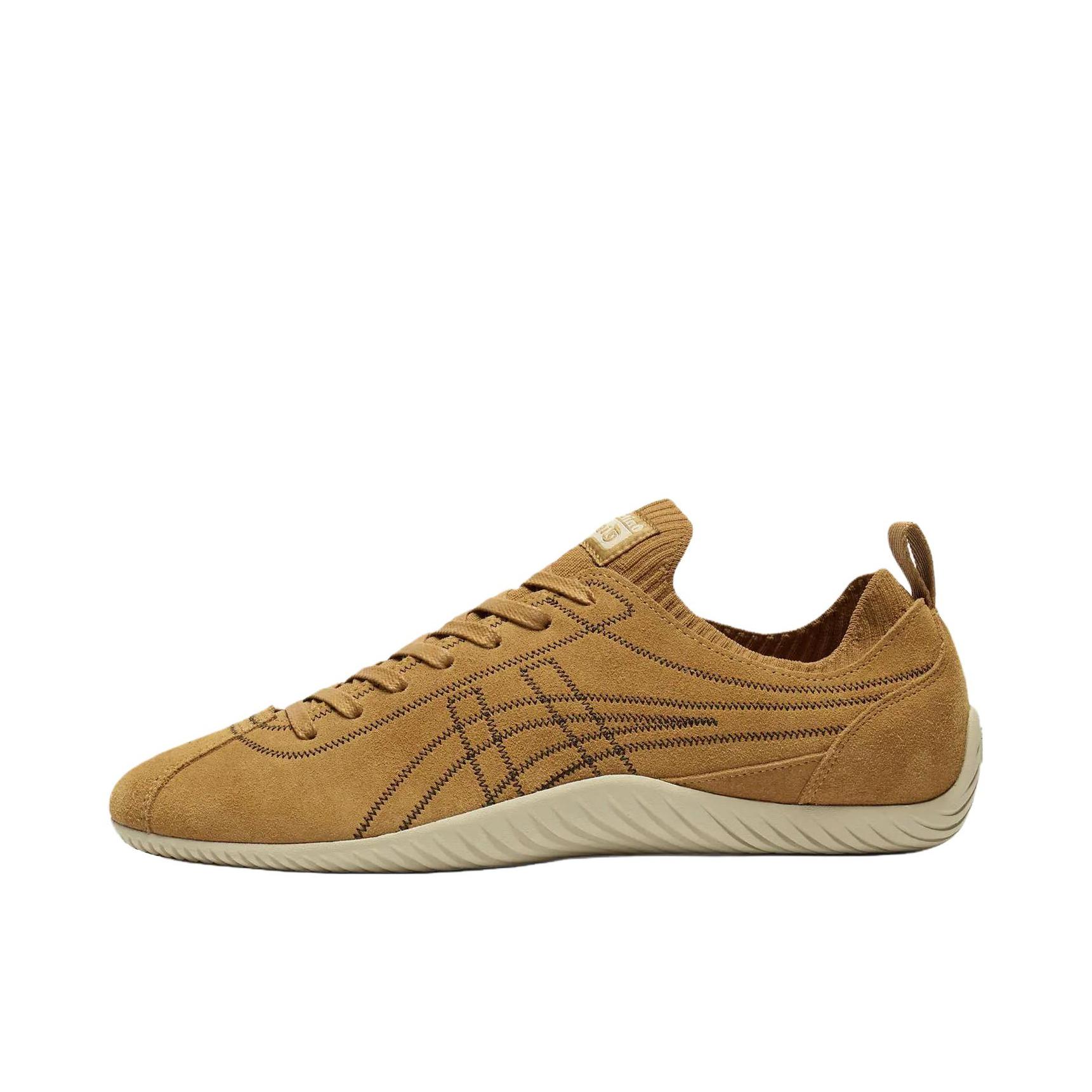 推荐商品：Onitsuka Tiger Sclaw 减震 网布透气 防滑耐磨 舒适轻便 潮流 运动休闲鞋 棕色