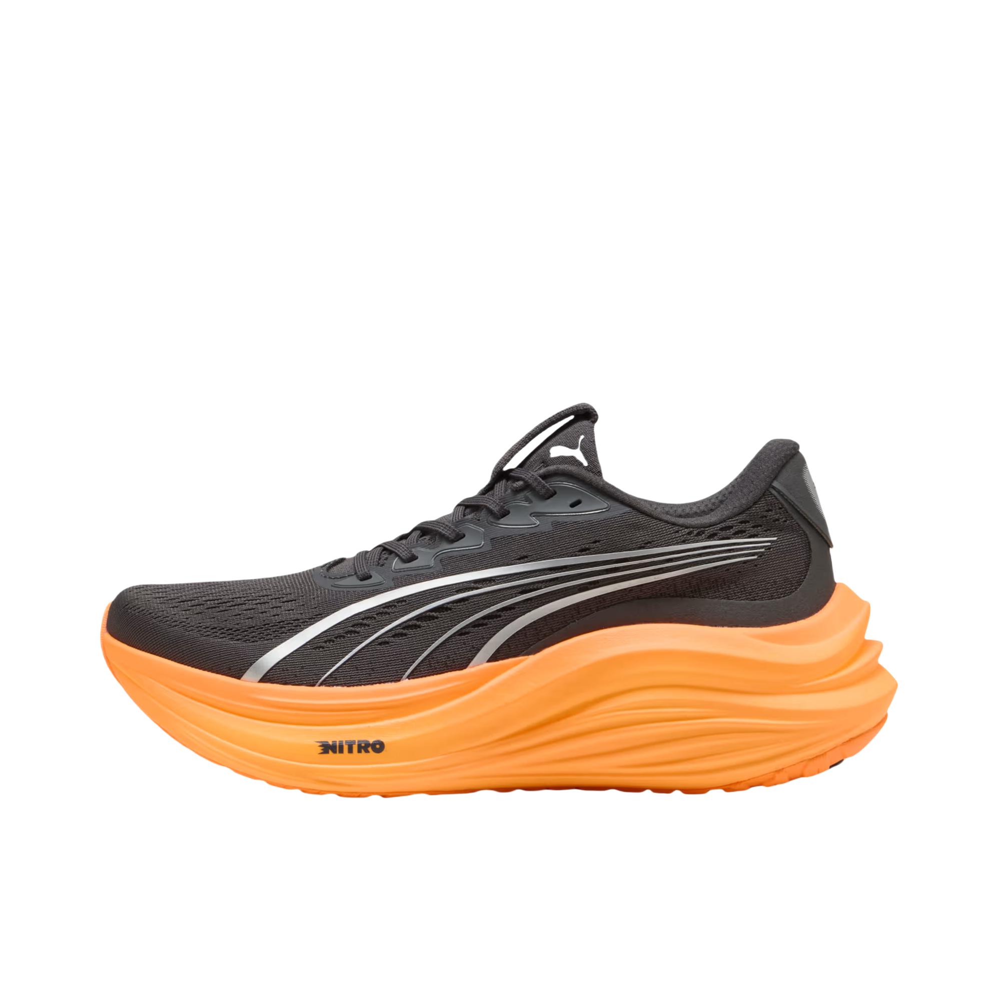 推荐商品：Puma/彪马 MagMax NITRO 柔软 防滑 低帮 系带 跑鞋 深灰色