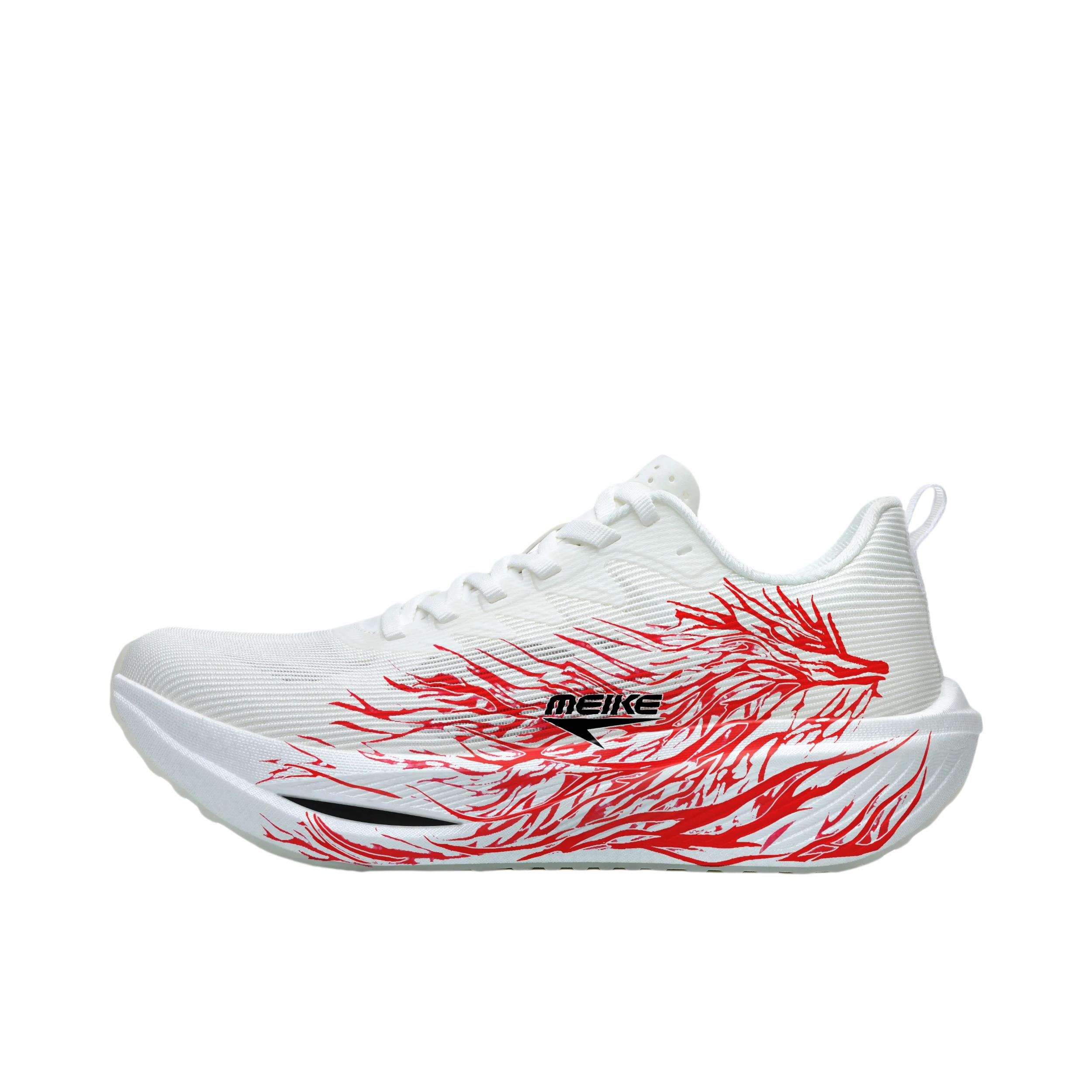 推荐商品：美克 碳心4.0 跑鞋 跳远体测体考越野 白色/红色