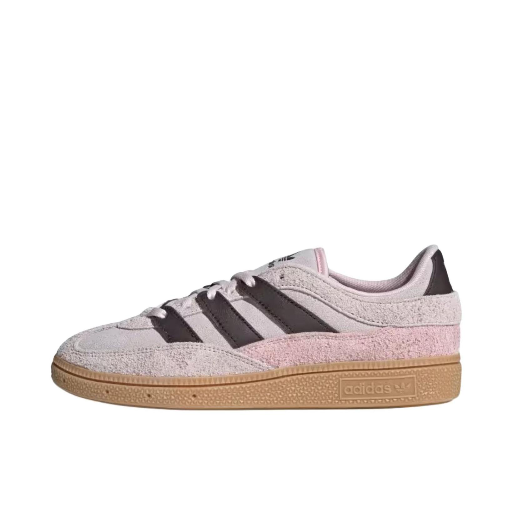 推荐商品：adidas Originals HANDBALL SPEZIAL ST T 板鞋 防滑耐磨舒适透气系带低帮百搭 女款/粉色 