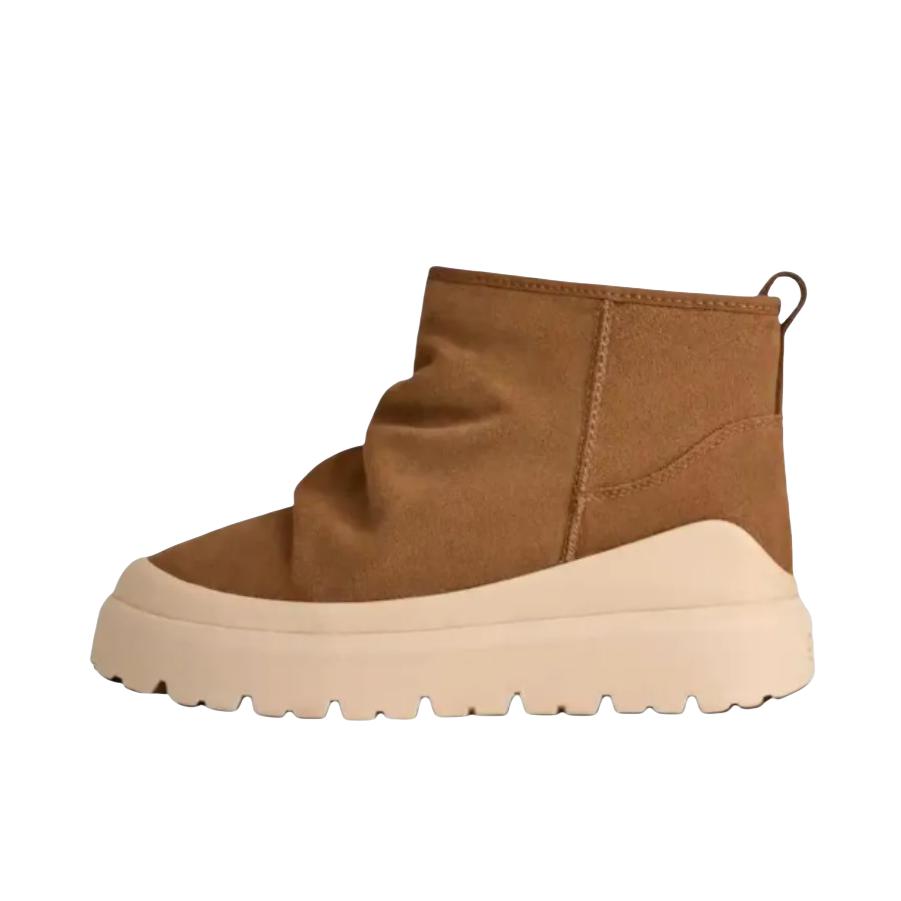 推荐商品：UGG Heritage Utility Mini 雪地靴 绒面保暖套脚低跟耐穿 栗色