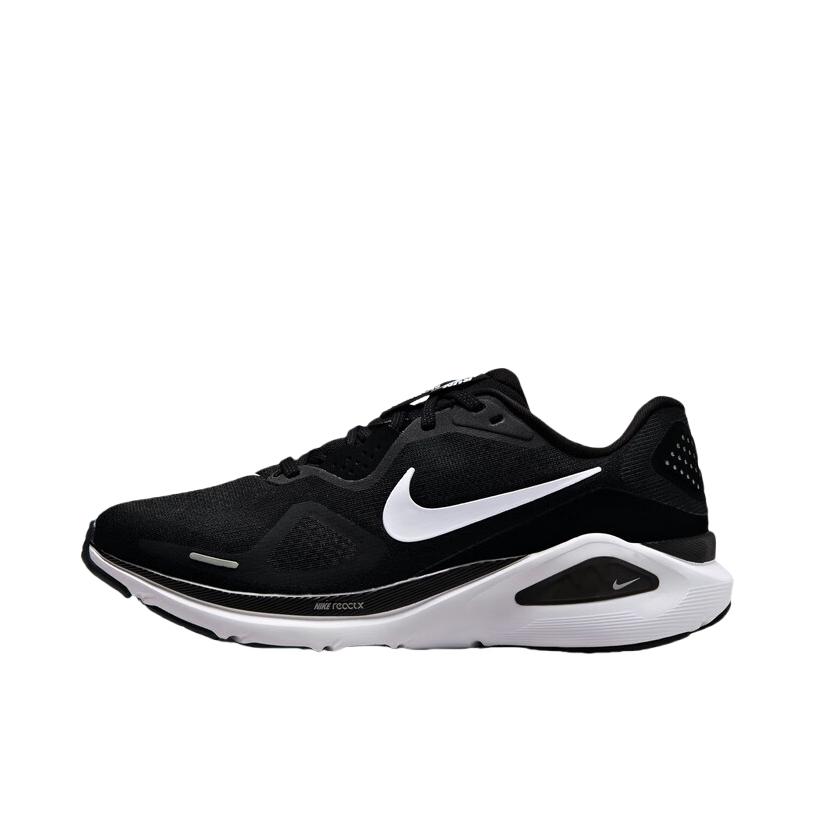 推荐商品：Nike Zoom Structure 26 跑鞋 百搭防滑回弹耐磨低帮泡绵贴合短跑 宽版/女款/黑色