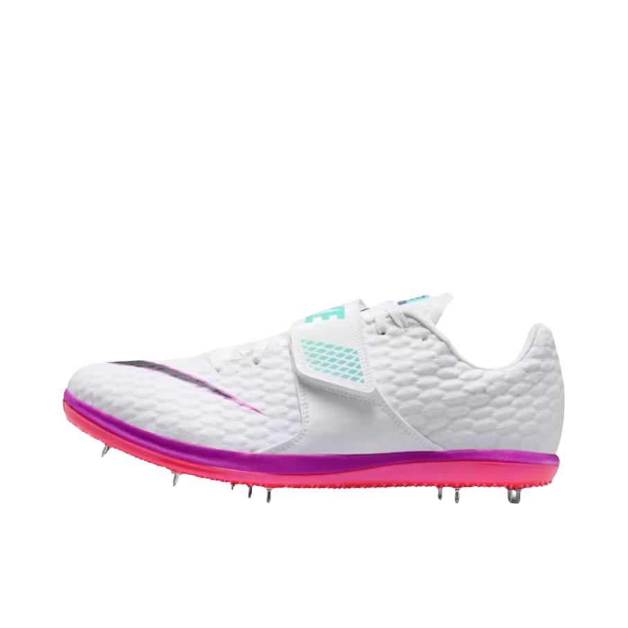 推荐商品：Nike Air Zoom High Jump Elite 跑鞋 比赛防滑耐磨舒适减震织物百搭田径跳高 白色