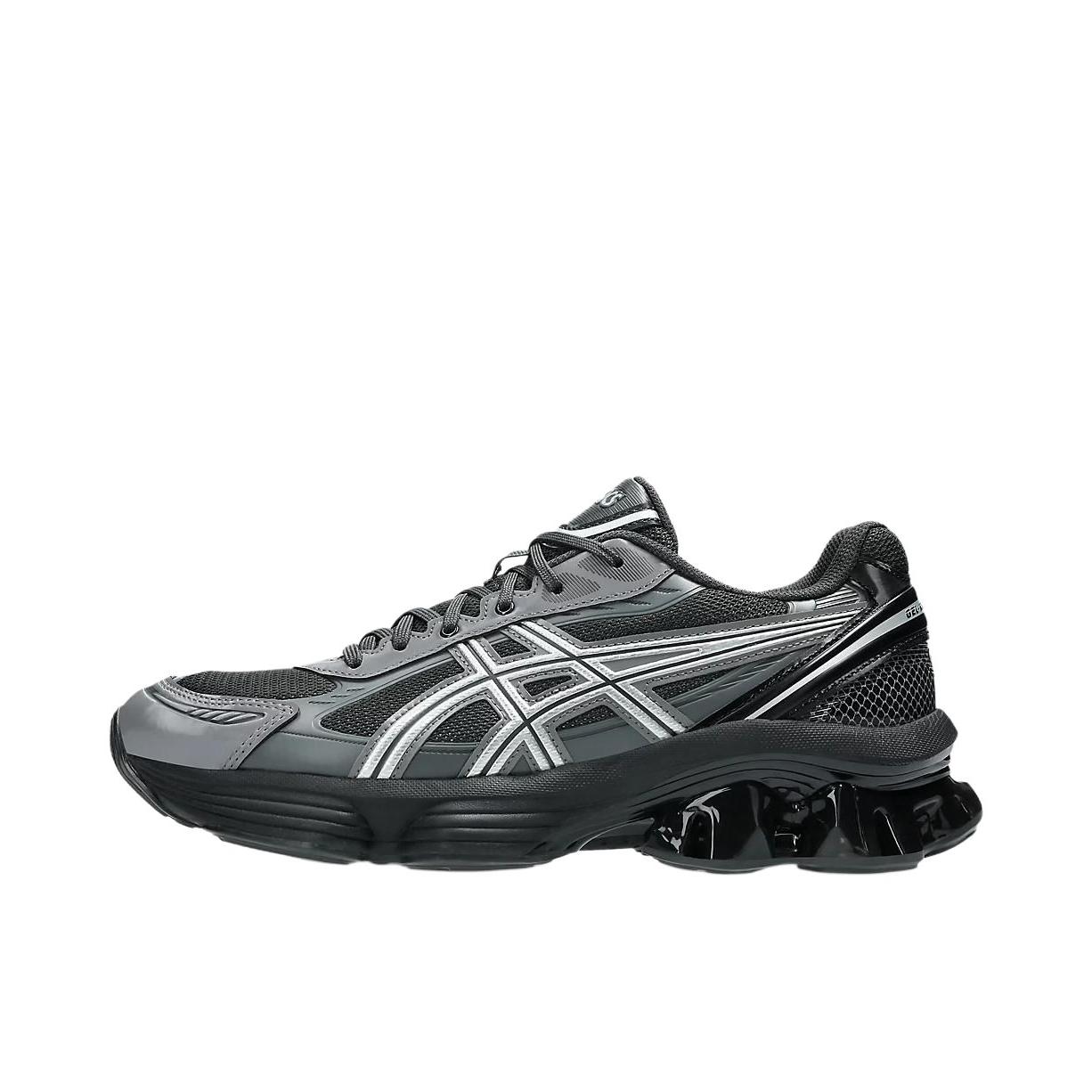 推荐商品：Asics/亚瑟士 GEL-KINETIC FLUENT 合成革 支撑 回弹 防滑 耐磨 跑鞋 灰色/黑色/银色 