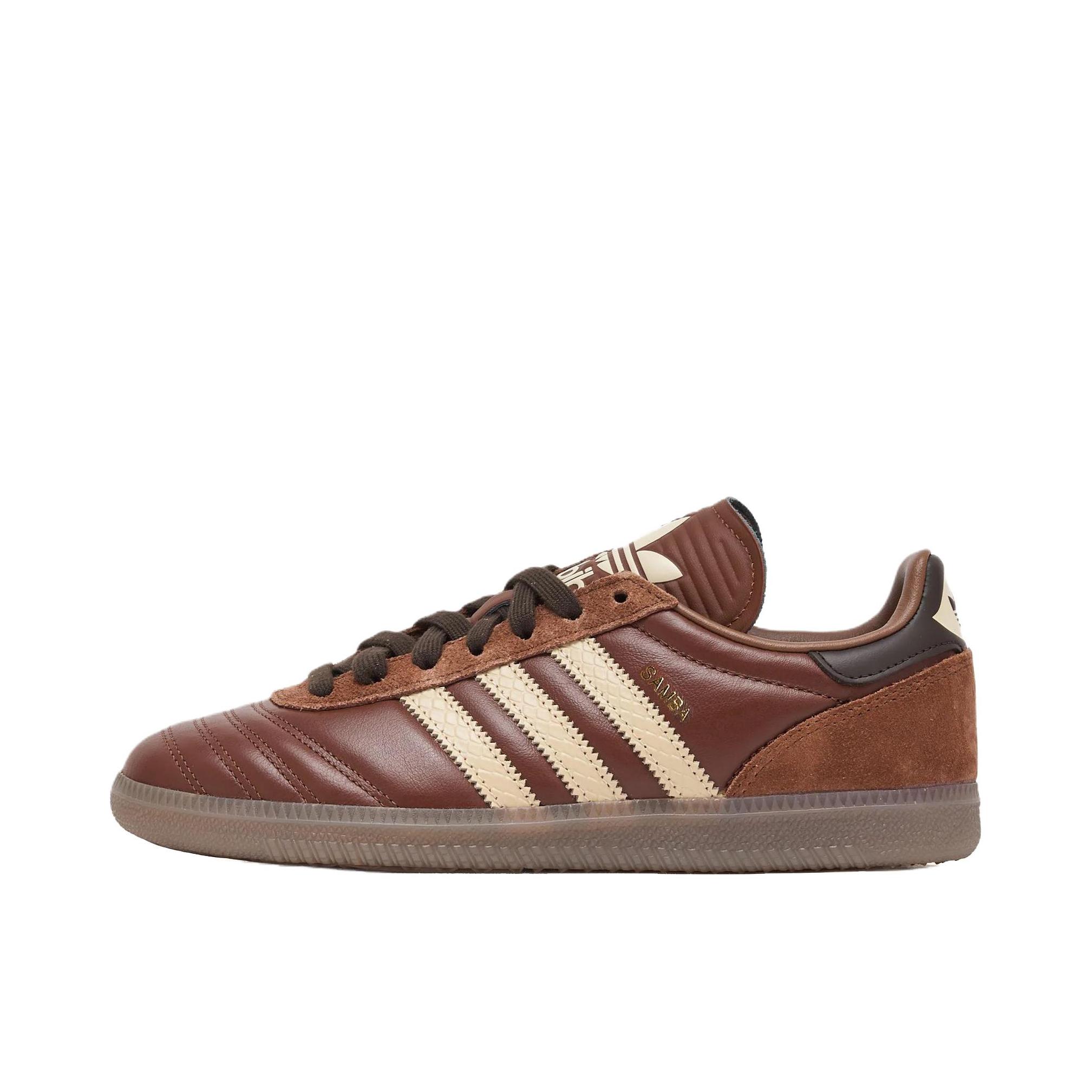 推荐商品：adidas Originals Samba JP 德训鞋 板鞋 舒适百搭运动低帮贴合 棕色 