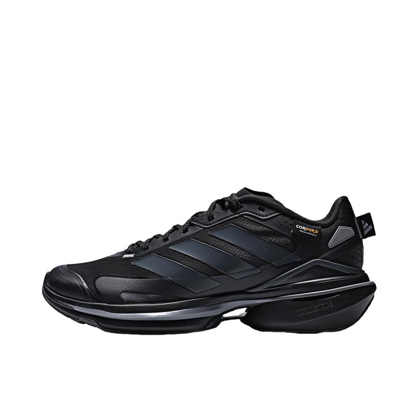 推荐商品：adidas MTS VISION 跑鞋 百搭织物耐磨低帮缓震训练轻便 全黑色