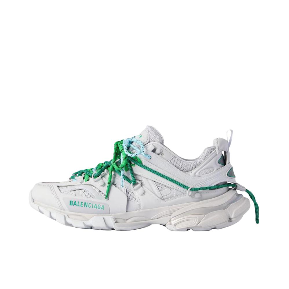 推荐商品：Balenciaga/巴黎世家 Track Trail Laces 运动鞋 老爹鞋 圆头系带低帮厚底 灰色