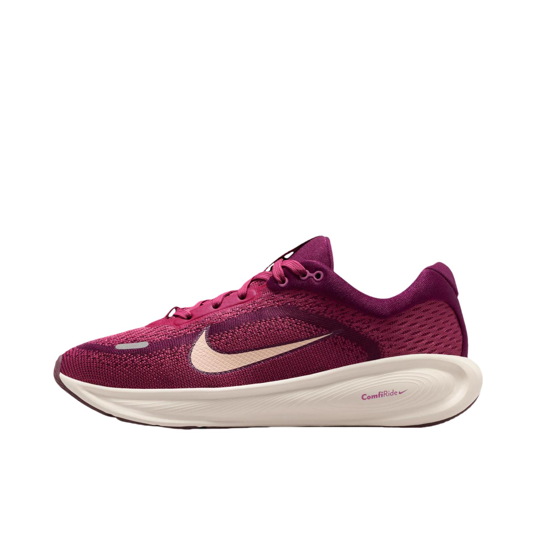 推荐商品：Nike Stellar Ride 跑鞋 舒适耐磨贴合回弹 大童/波尔多酒红色/水洗珊瑚红/甜菜红/淡象牙白