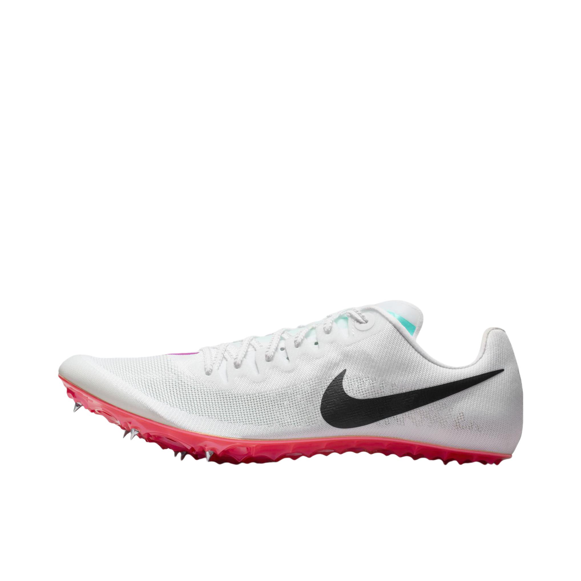 推荐商品：Nike Zoom Ja Fly 4 钉鞋 跑鞋 田径竞速比赛短跑训练防滑耐磨舒适减震耐穿 白色