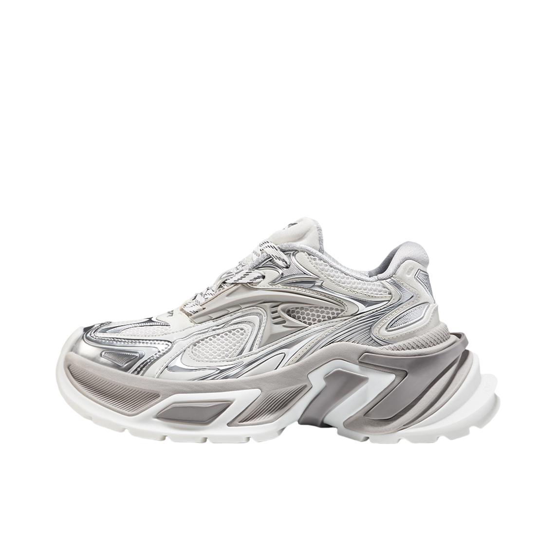 推荐商品：OGR 水狼蛛2.0 老爹鞋 复古轻便耐磨 白色/银色 