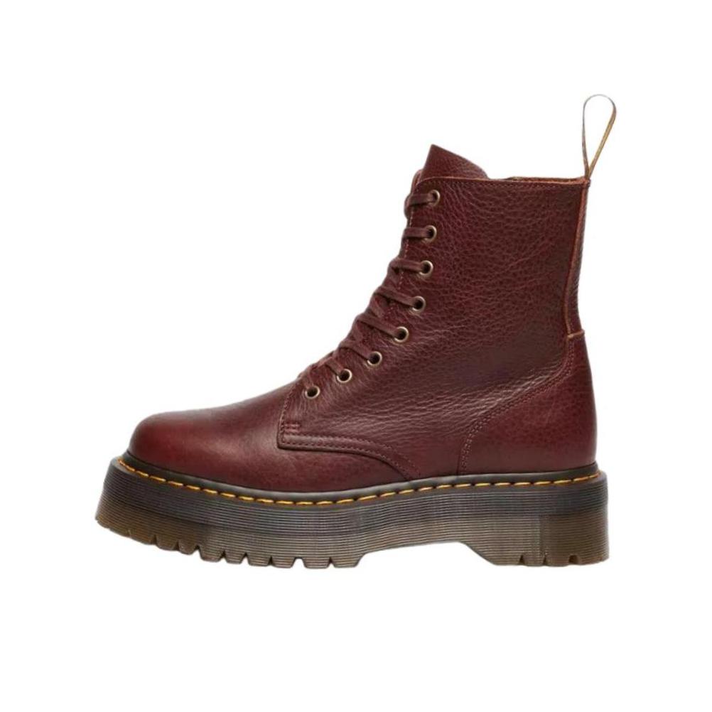 推荐商品：Dr.Martens 马汀博士 1460 英伦风 复古时尚 软皮光面 舒适保暖 百搭休闲 马丁靴 高帮/棕色