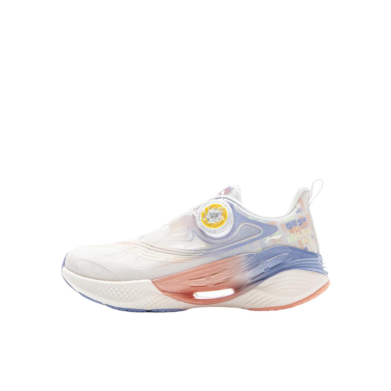 推荐商品：李宁 支撑稳定 圆头 反光 低帮 回弹 运动鞋儿童 YKFV078 小童/标准白/雪青紫