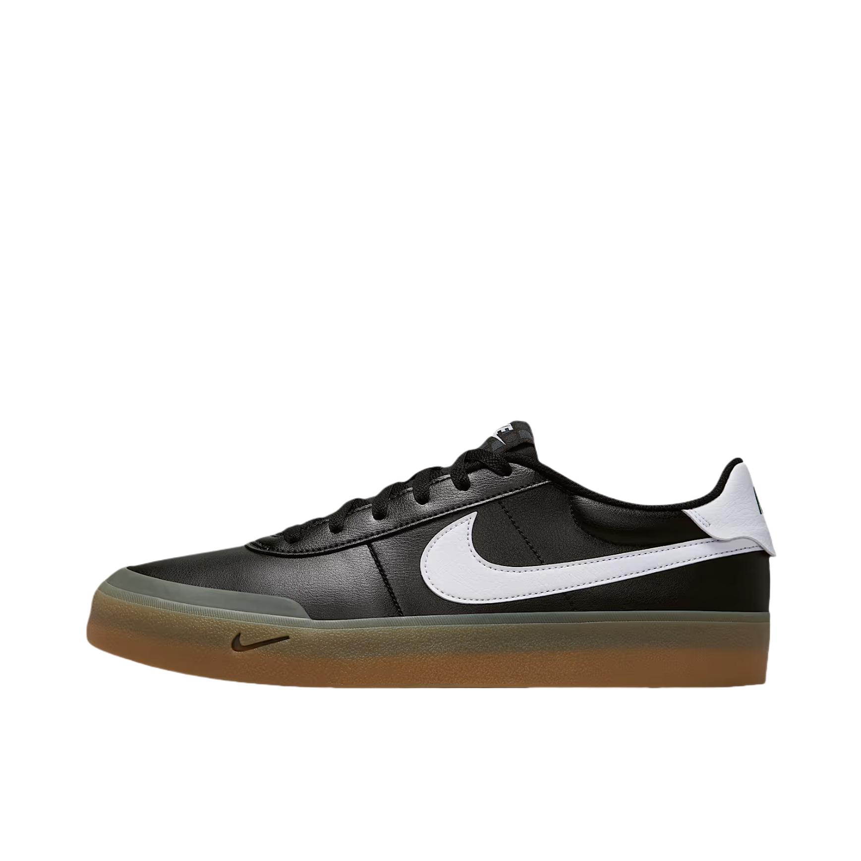推荐商品：Nike COURT SHOT 板鞋 防滑耐磨网眼透气舒适百搭时尚简约 黑色/棕色
