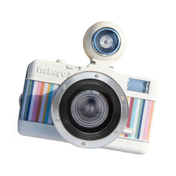 推荐商品：LOMOGRAPHY/乐魔 Fisheye2 胶片相机 双重曝光 内置闪光灯