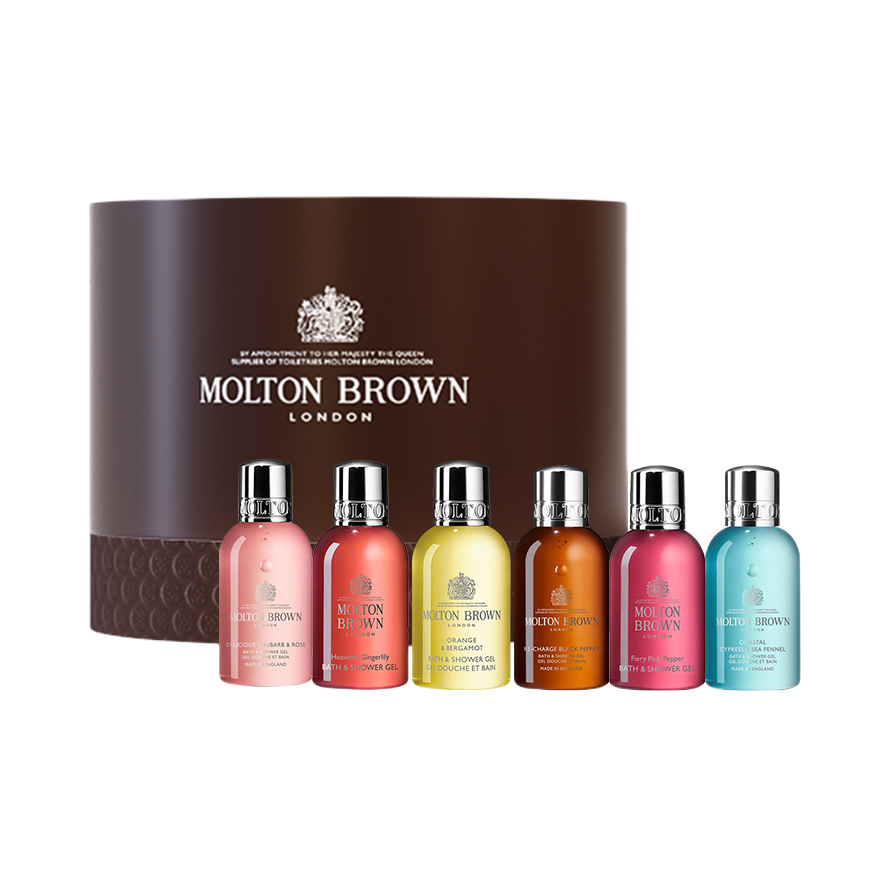 推荐商品：【旅行装】Molton Brown 香氛沐浴露套装礼盒 持久留香