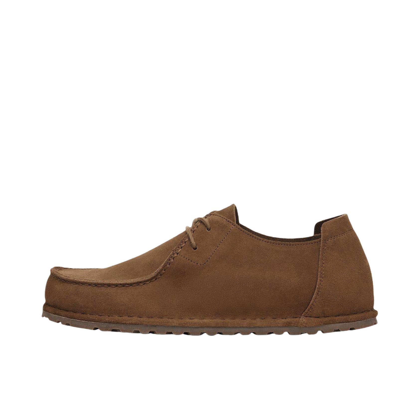 推荐商品：Birkenstock Utti 运动休闲鞋 舒适百搭软木圆头防滑复古一脚蹬轻便 窄版/棕色