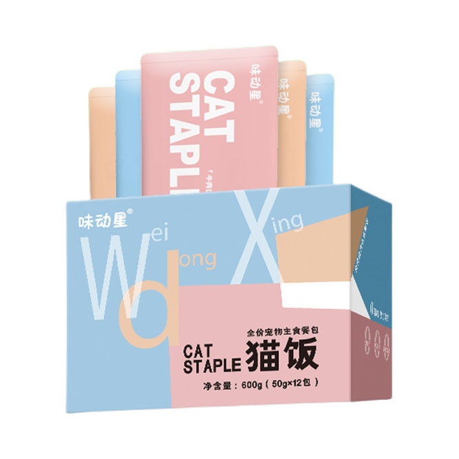 推荐商品：味动星 全价 猫零食湿粮包 补水营养