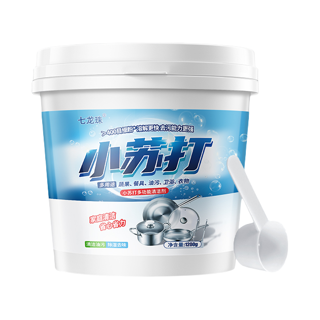 推荐商品：七龙珠 去污除臭 小苏打多功能清洁剂 罐装