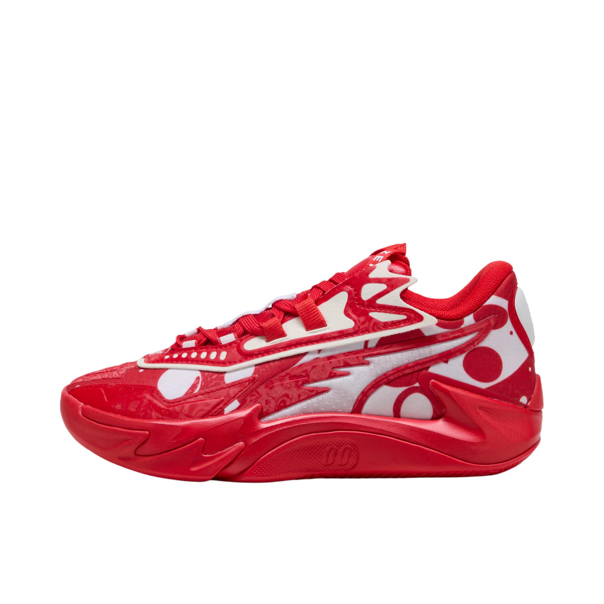 推荐商品：Puma/彪马 Scoot Zeros II 斯库特 防滑 耐磨 低帮 篮球鞋 大童/红色