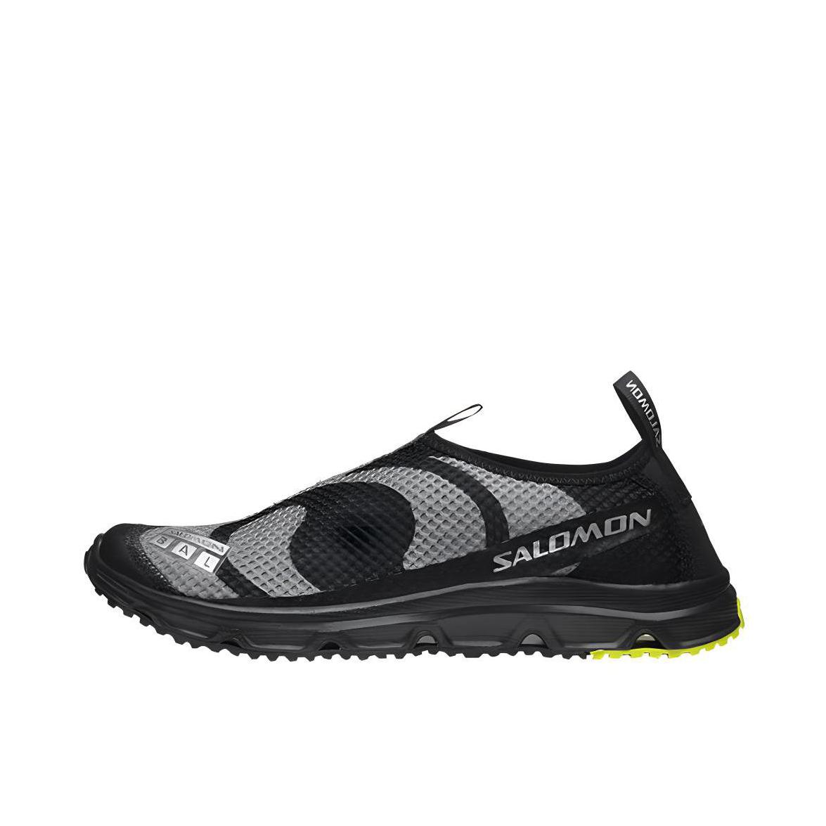 推荐商品：Salomon/萨洛蒙 Reelax Moc 3.0 舒适 防滑 耐磨 低帮 户外功能 跑鞋 黑色/灰色