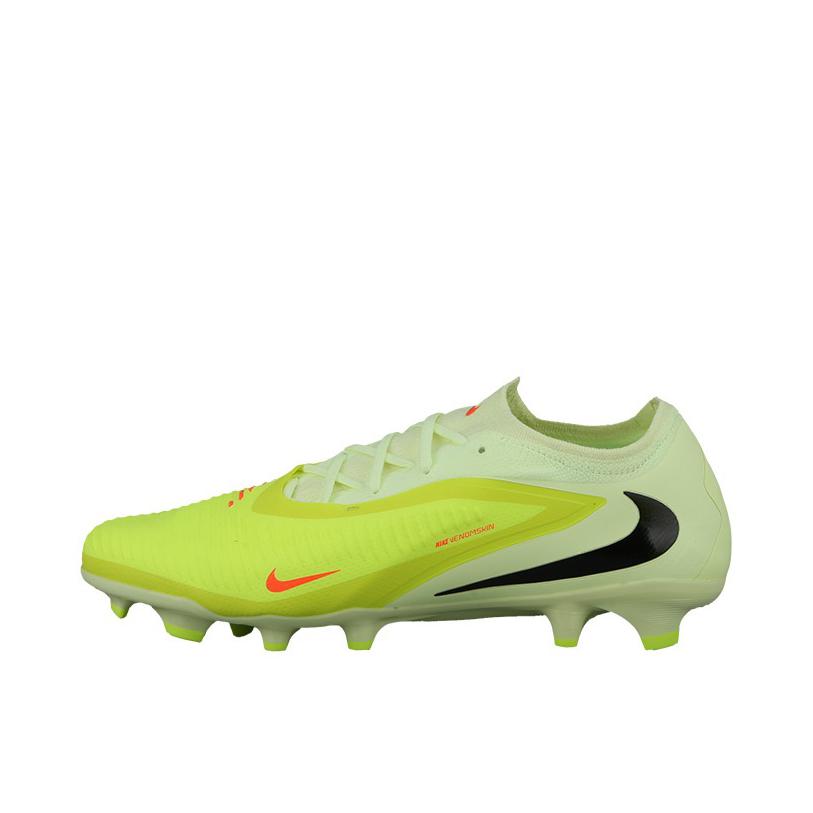 推荐商品：Nike 暗煞 Phantom 6 Pro FG 足球鞋 次顶级胶质长钉硬草地 绿色/黑色/红色