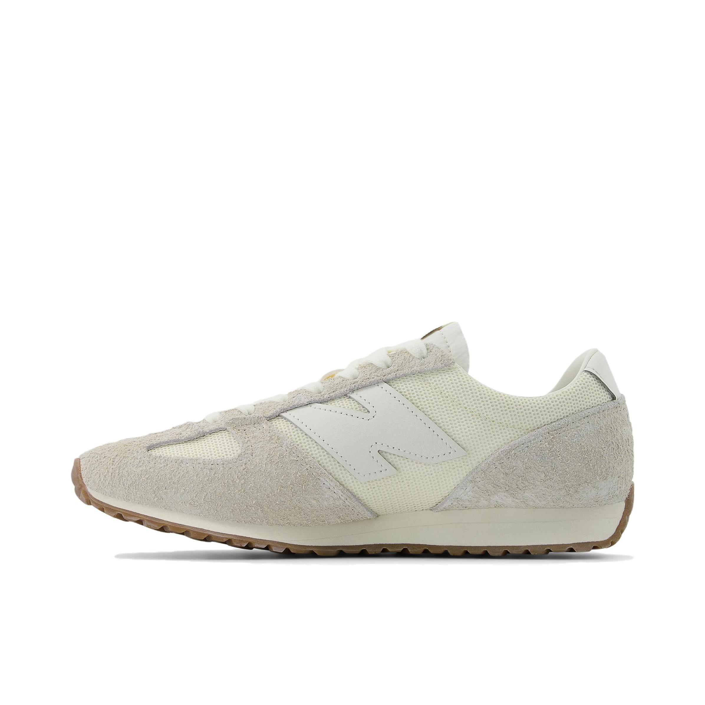 推荐商品：New Balance 471 跑鞋 复古薄底运动低帮贴合支撑 D宽/女款/米色/白色