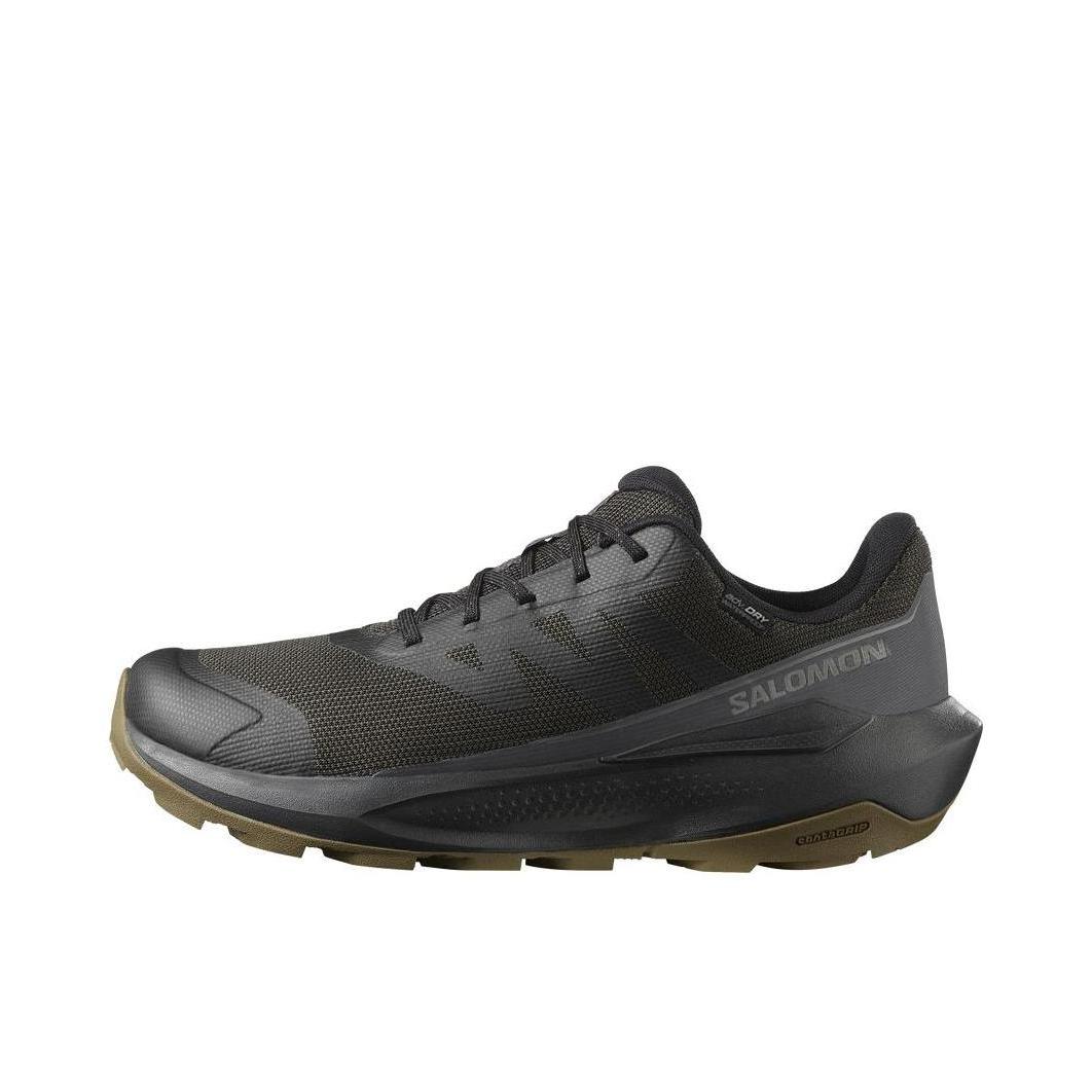 推荐商品：Salomon/萨洛蒙 Elixir Tour 长距离 防水防滑 登山 户外鞋 徒步鞋 低帮/黑色/沥青色